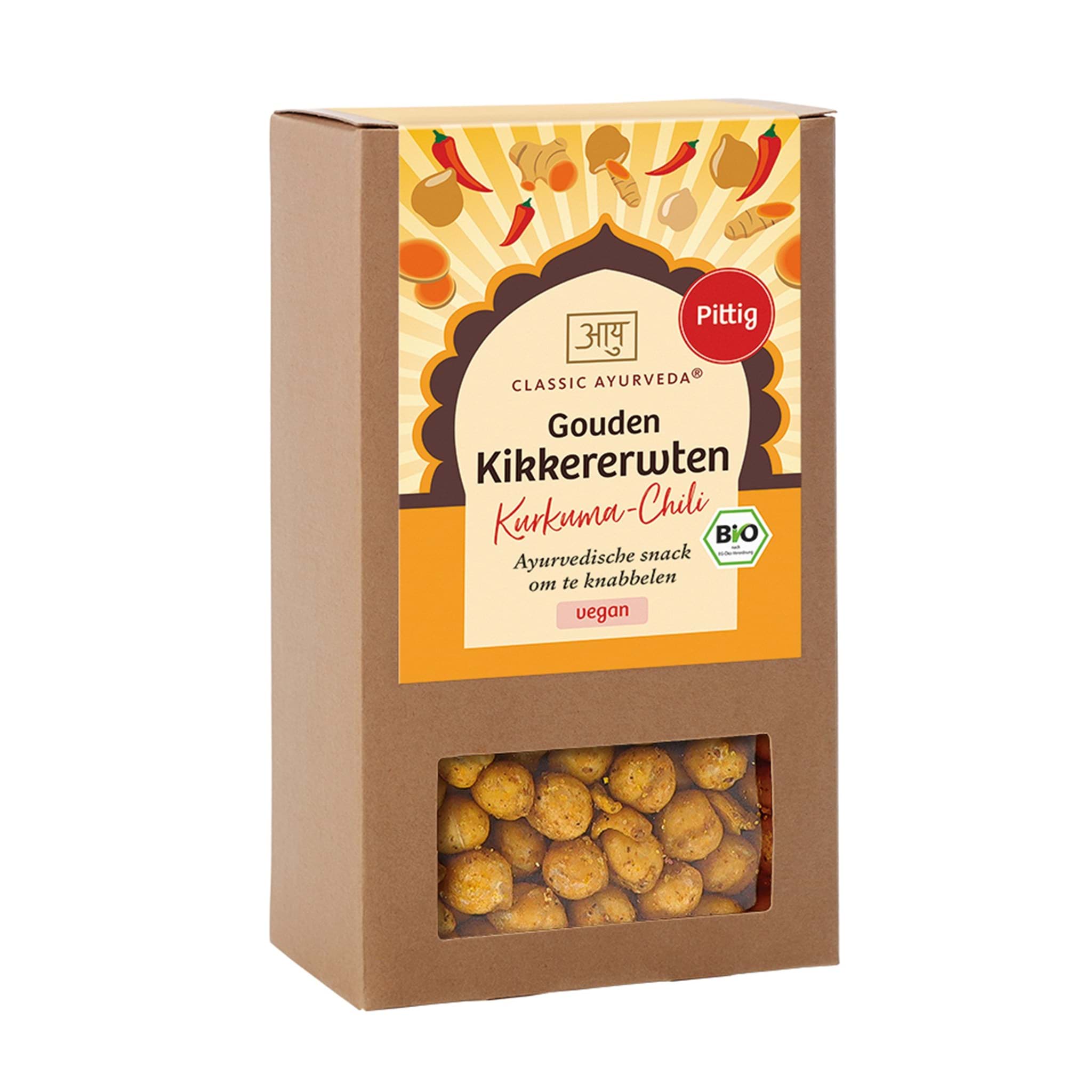 Afbeelding van Kikkererwten Kurkuma-Chili BIO 100 g